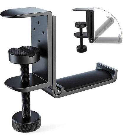 Soporte Diadema Atornillable Aluminio  Escritorio Apphome