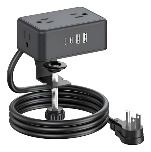 Multitoma Escritorio Atornillable 4 Tomas 4 Puertos Usb