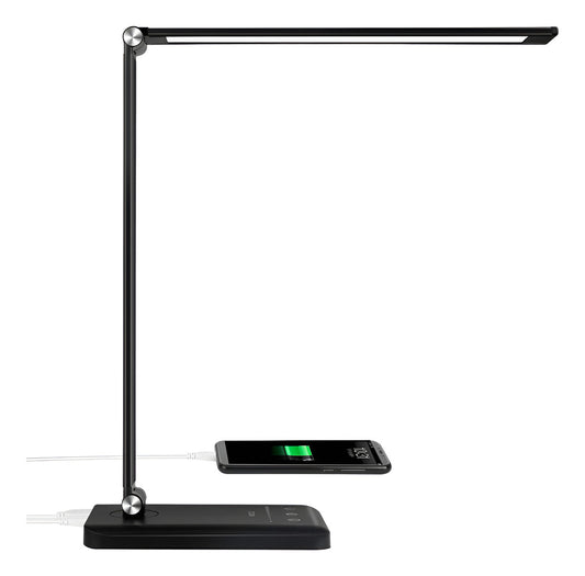 Lampara Led Escritorio Tactil De 3 Niveles Articulada